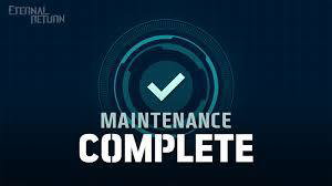 Maintenance Completed
