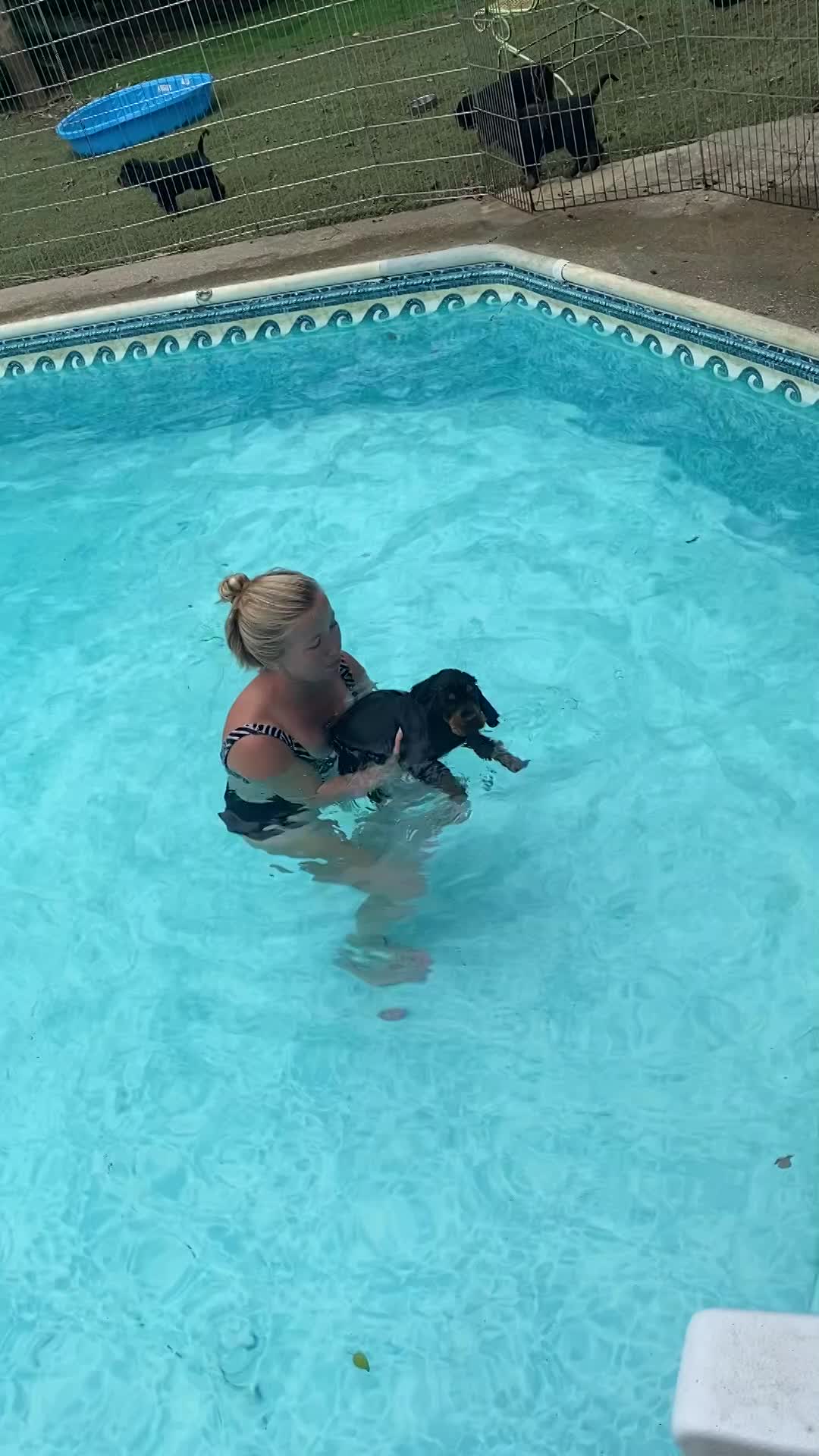 Learning to swim