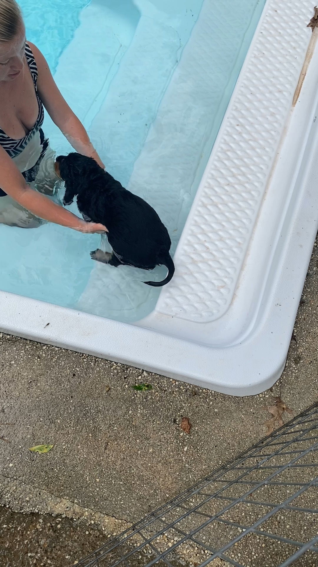 Learning to swim