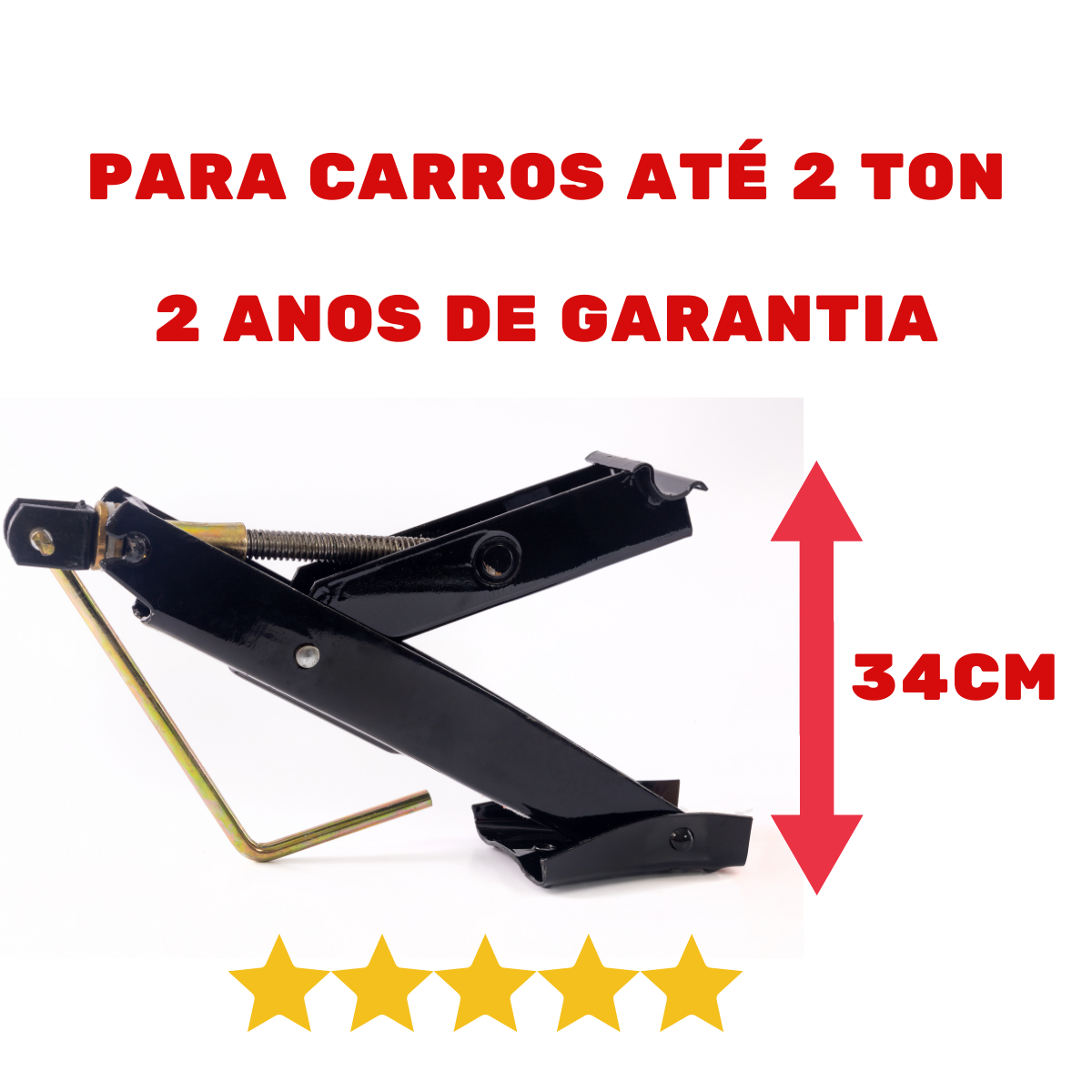 Macaco para carro de passeio