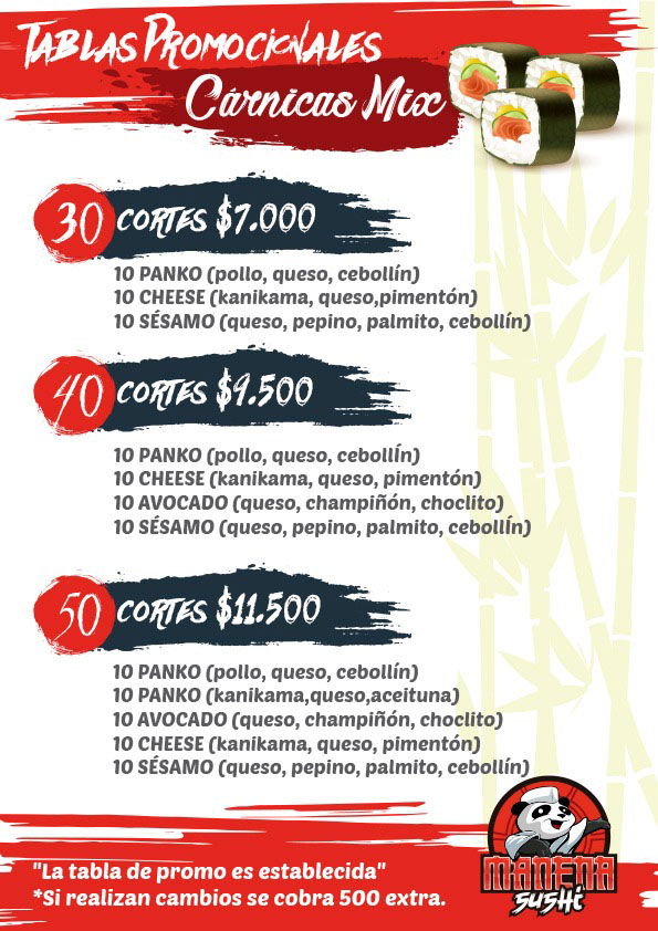 TABLA CARNIVORA MIXTA PROMO