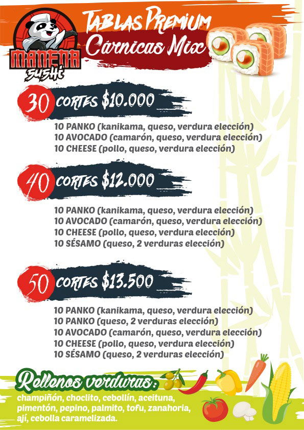 TABLA PREMIUN CARNICA MIXTA