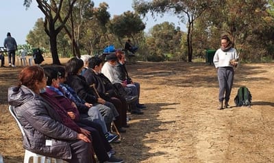 סדנת יוגה בטבע למבוגרים, כמה חיכיתי לרגע הזה...