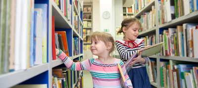 CHILDREN IN THE LIBRARY