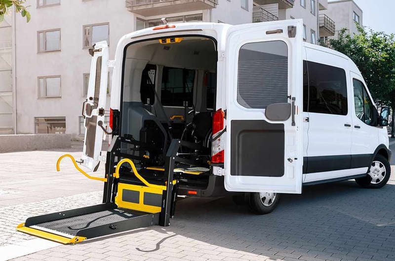 Connecting the elderly and people with special needs to a wheelchair