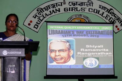 Celebration of Librarians’ day, 2015.