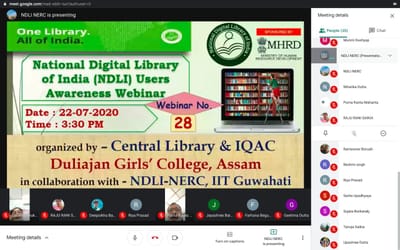 National Digital Library Users’ Awareness Programme, 2020