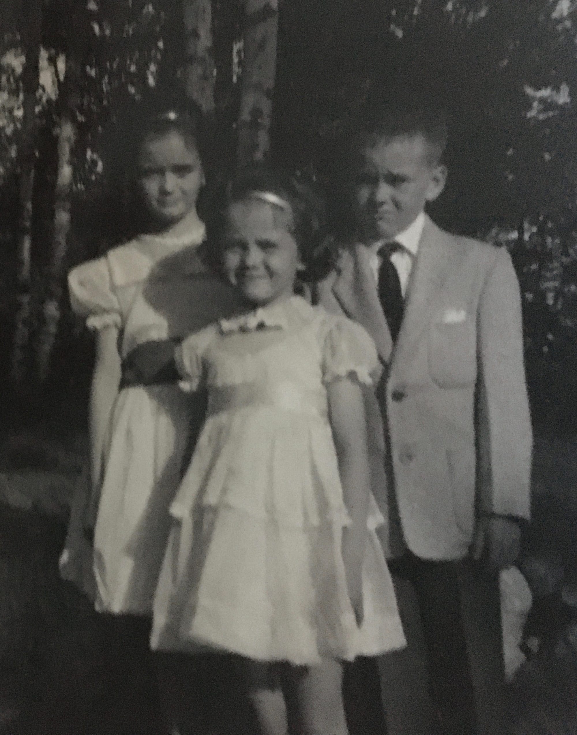 Susan Alice May, Brenda Joy, and Mark Charles, 1959