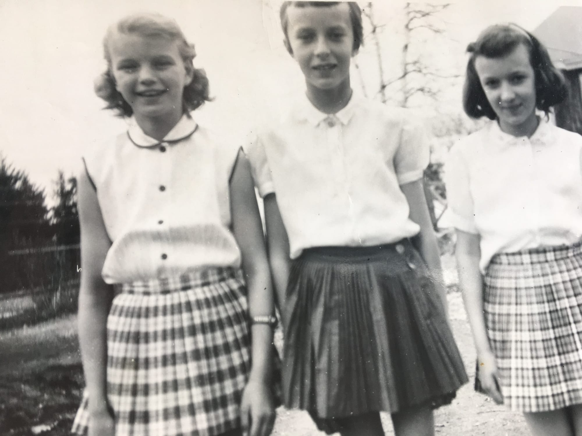 Sharon Lee Hagerman, Arlene Mabel Stubbs and Zoë Sutton Harris, 1961