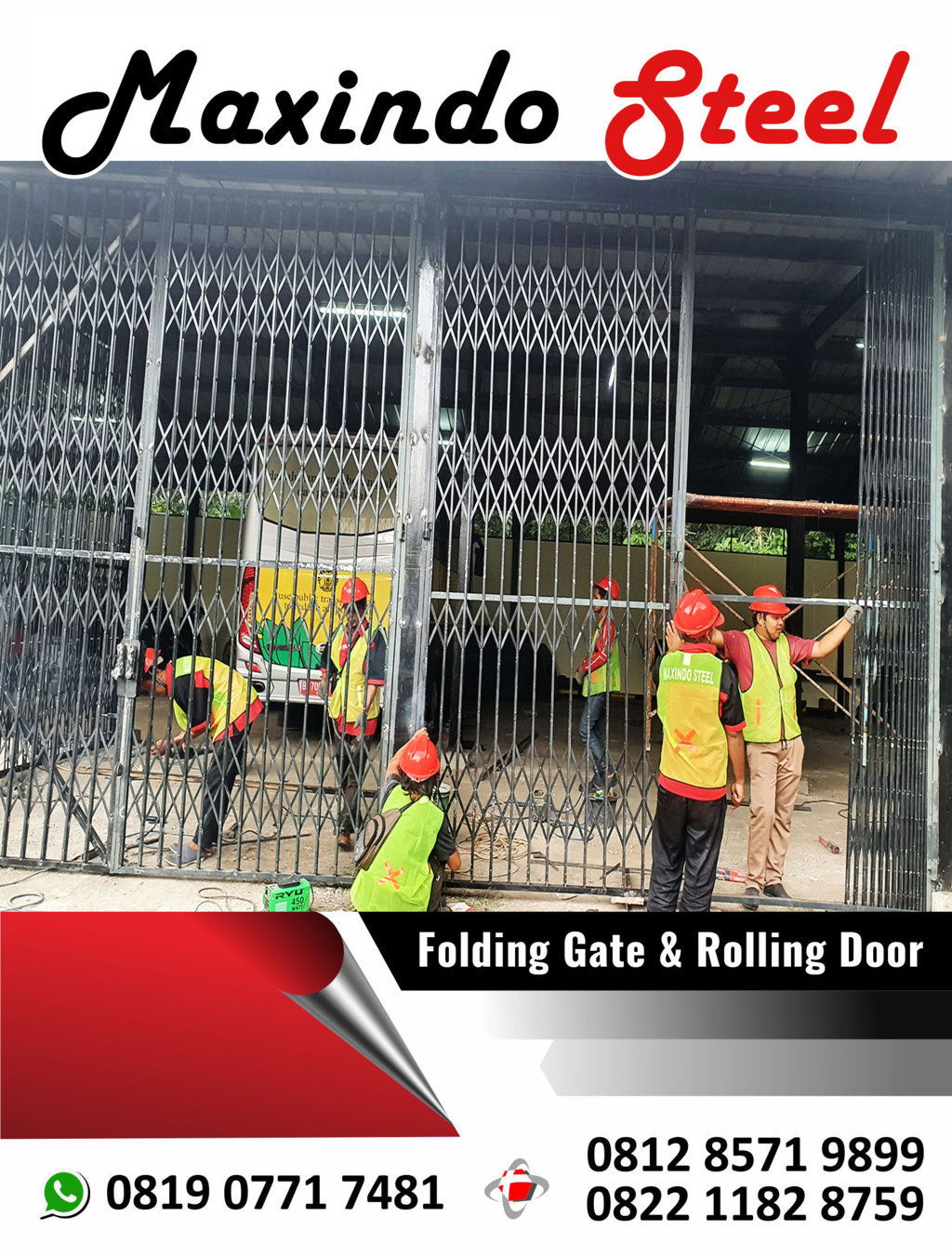 Kenali Pintu Folding Gate Dan Type Macamnya