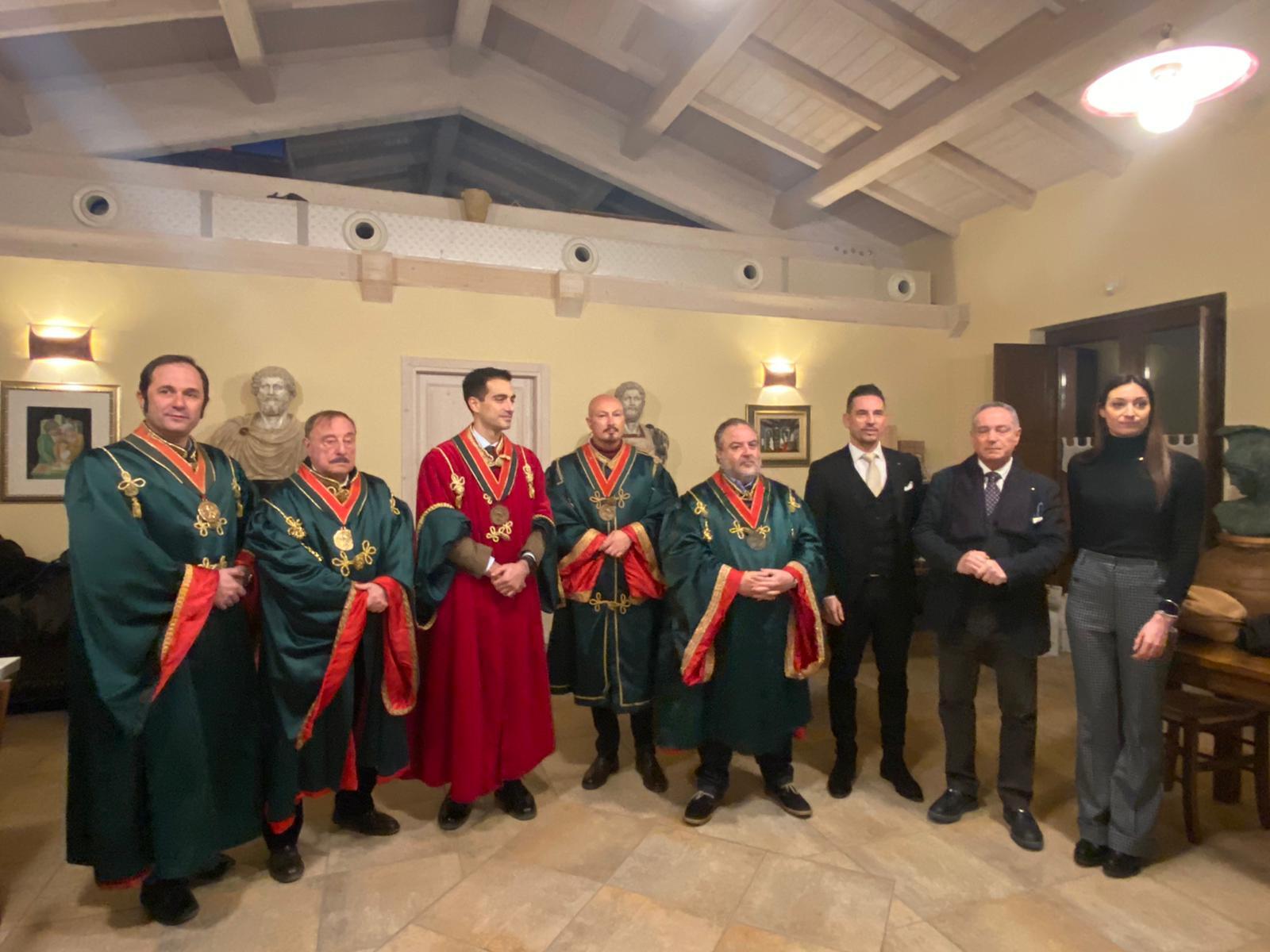 Incontro Confraternita del Sagrantino di Montefalco.