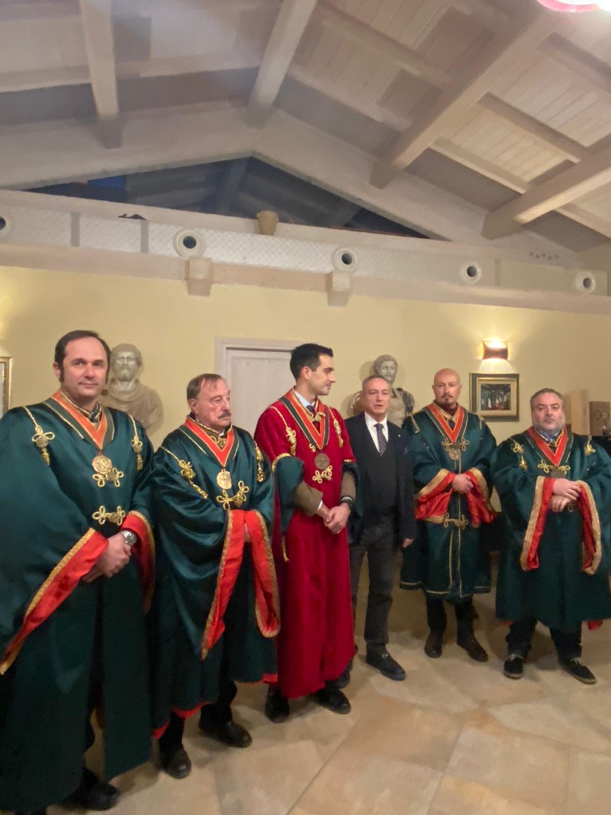 Incontro Confraternita del Sagrantino di Montefalco.