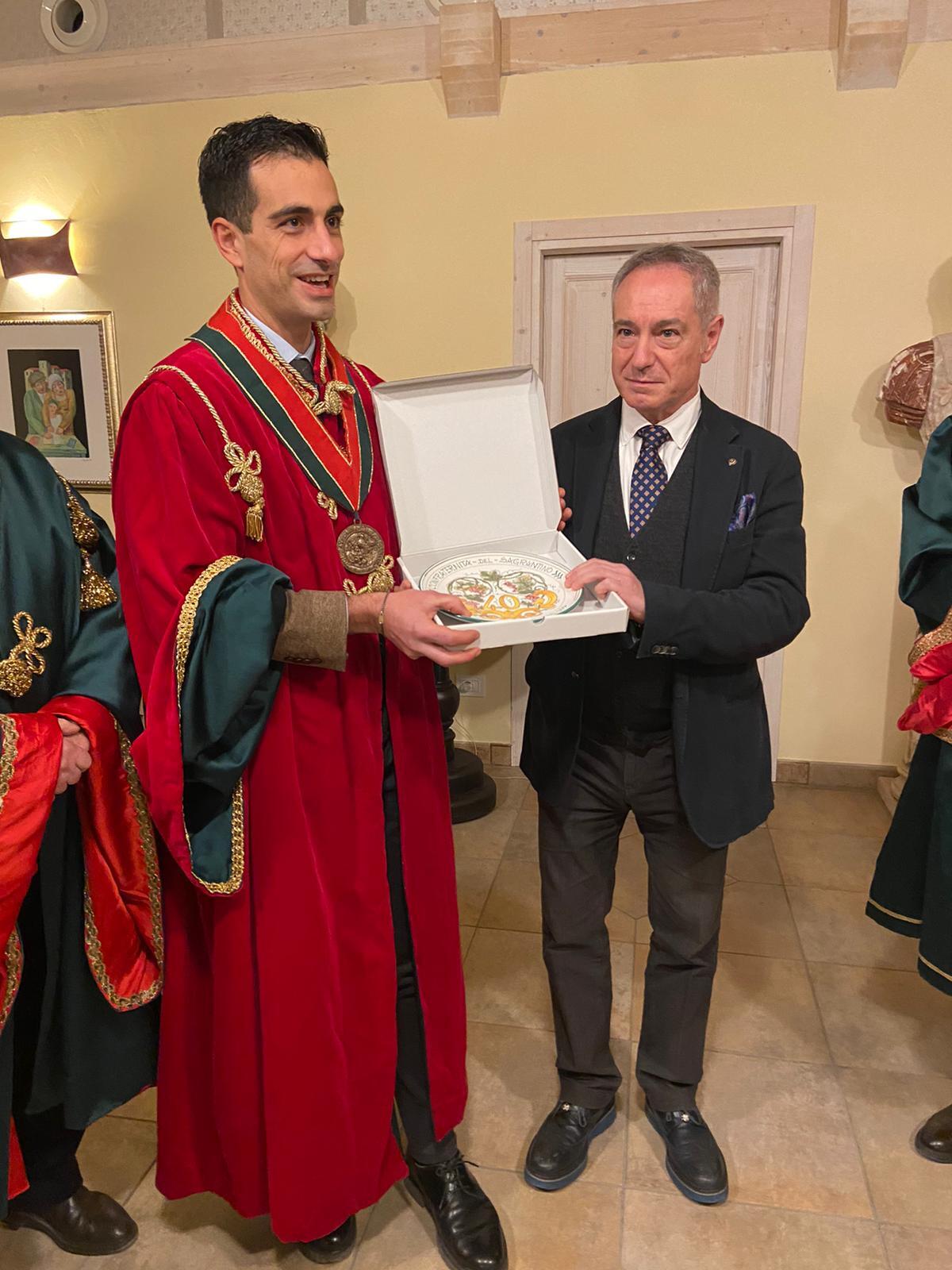 Incontro Confraternita del Sagrantino di Montefalco.