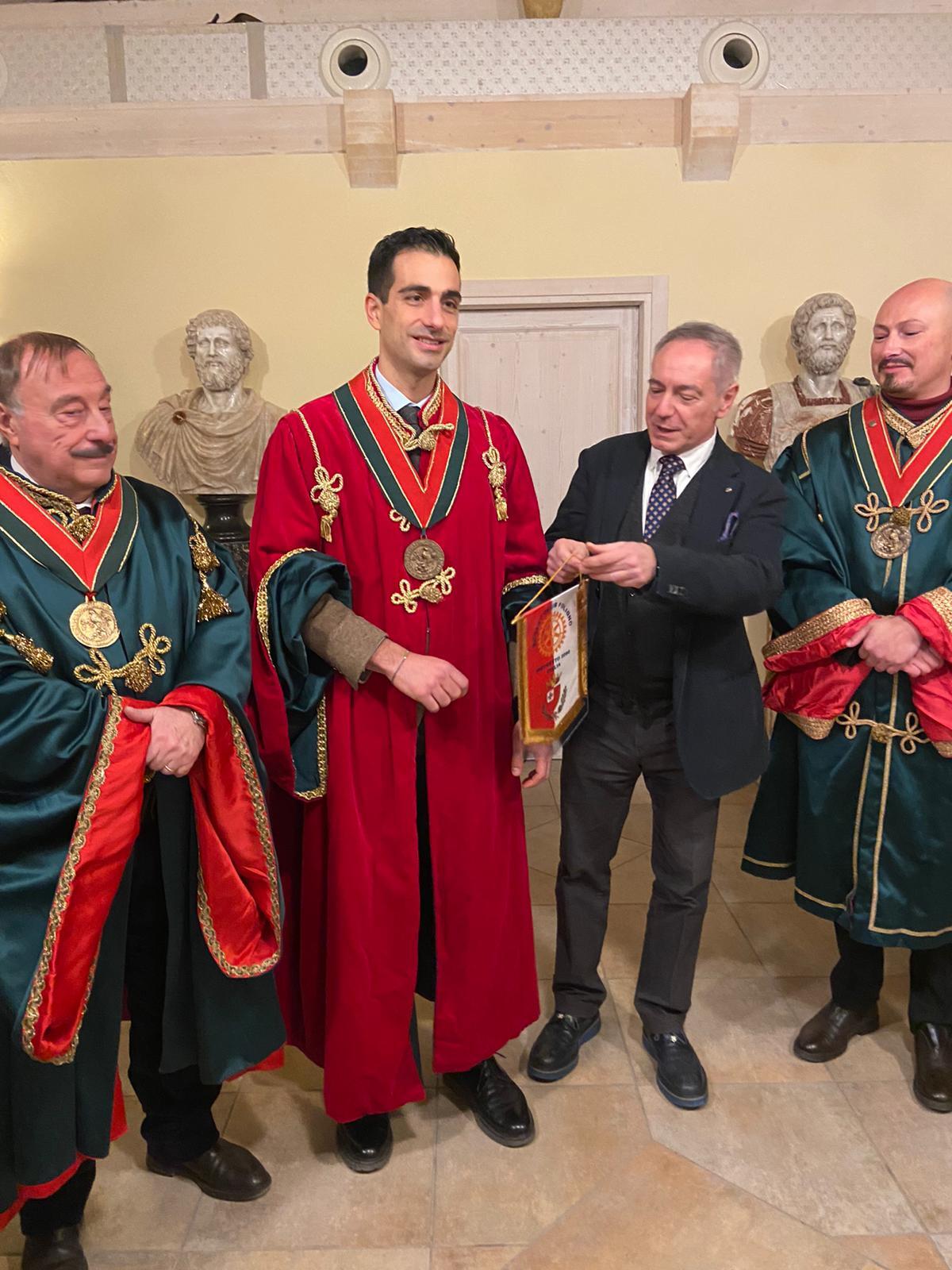 Incontro Confraternita del Sagrantino di Montefalco.