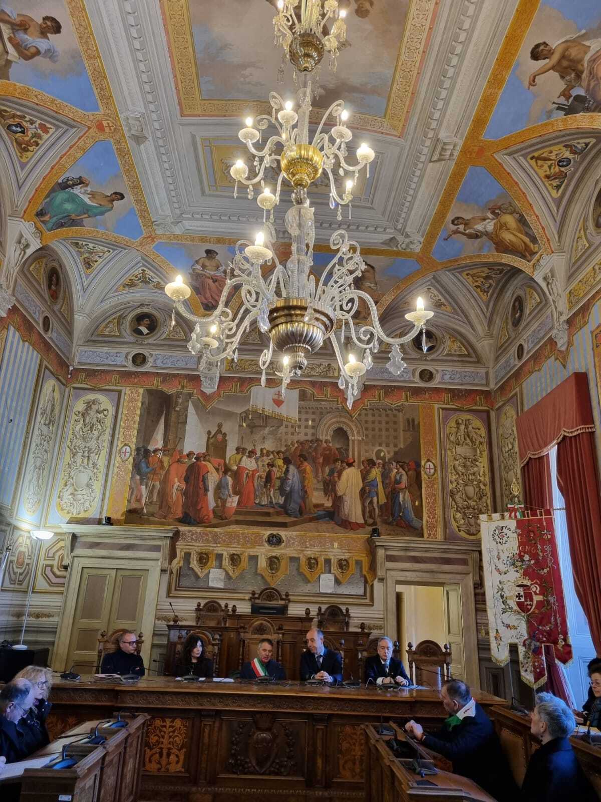 Iniziativa sulle Pietre di Inciampo a Foligno.