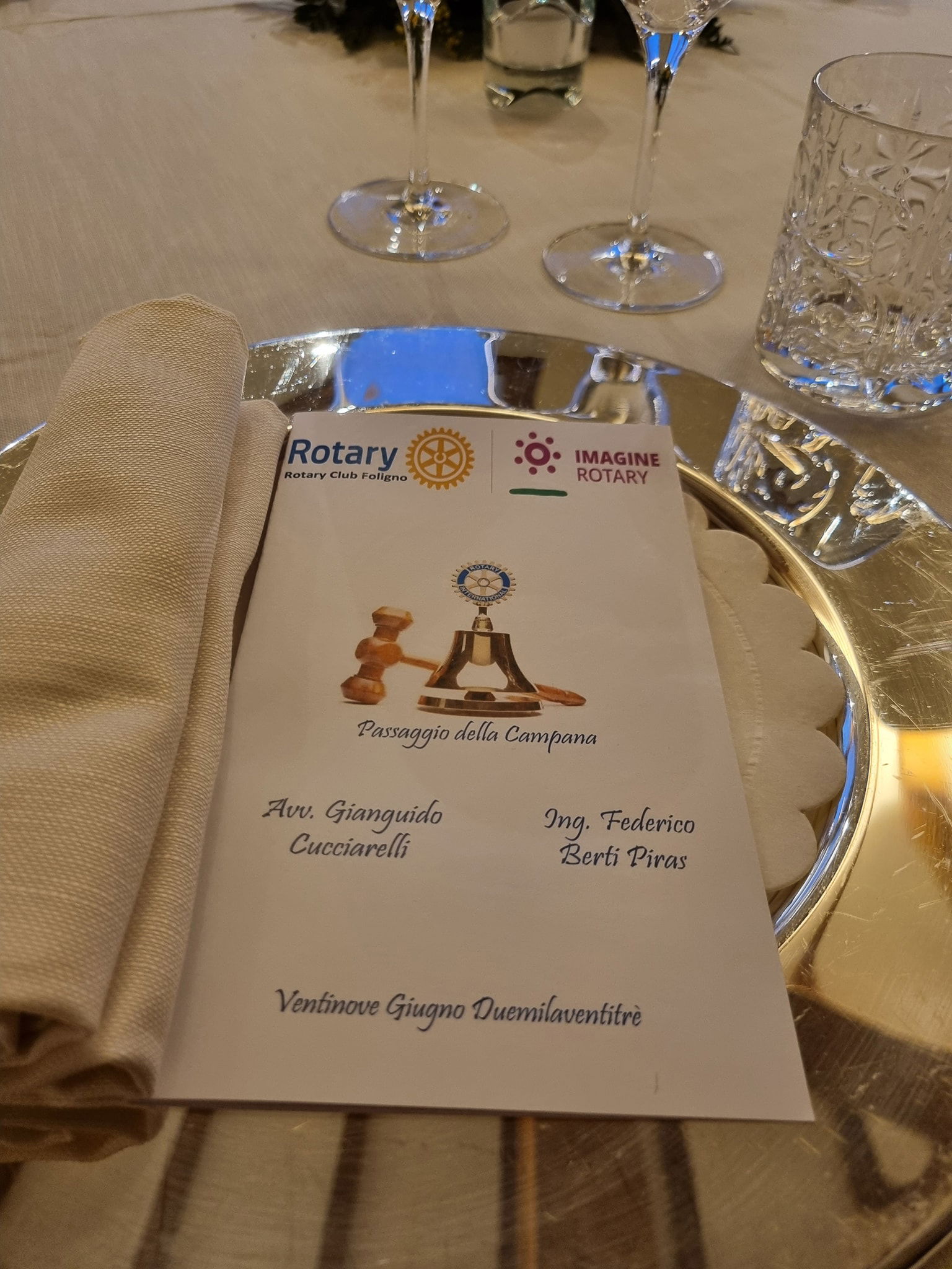 Nuovo Presidente Rotary Foligno