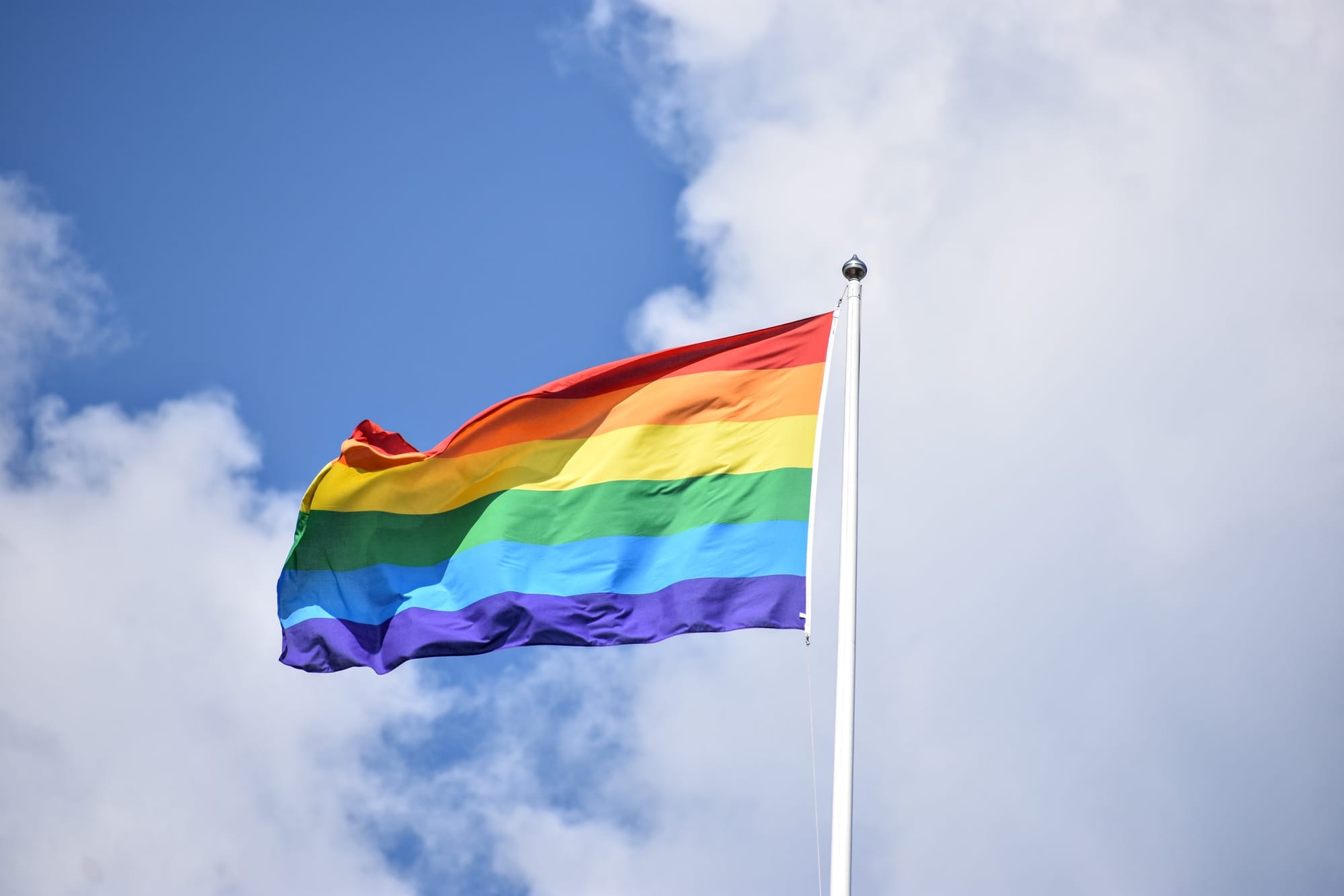 Quelques drapeaux lgbt en détails