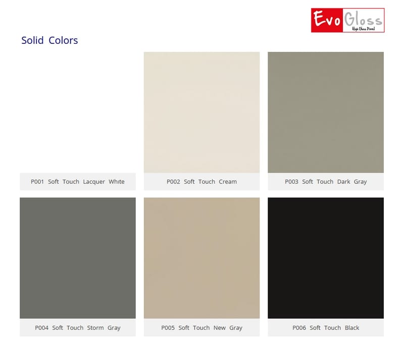 Selection MDF σε ακρυλικά φινιρίσματα 