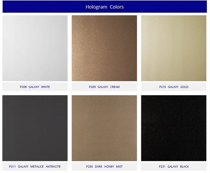 Selection MDF σε ακρυλικά φινιρίσματα 