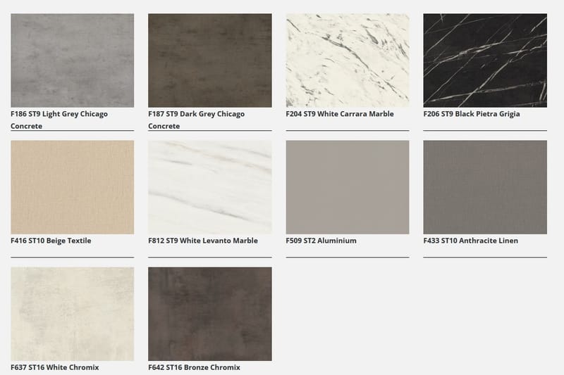 Selection ανάγλυφες & λείες μελαμίνες