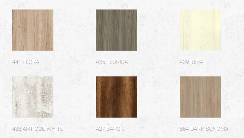 Selection ανάγλυφες & λείες μελαμίνες