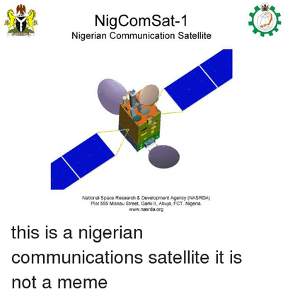 Resolving Issues about Nigcomsat 1r @42.5E