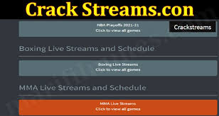CrackStreams Alternatives Sites to Watch Football, NFL, NHL, UFC, NBA and MLB image