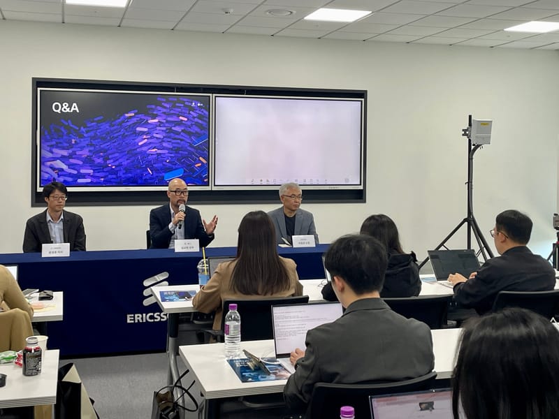 (신문기사)에릭슨엘지, 생태계 파트너들과 이음 5G 를 이용한 28GHz 서비스 시연