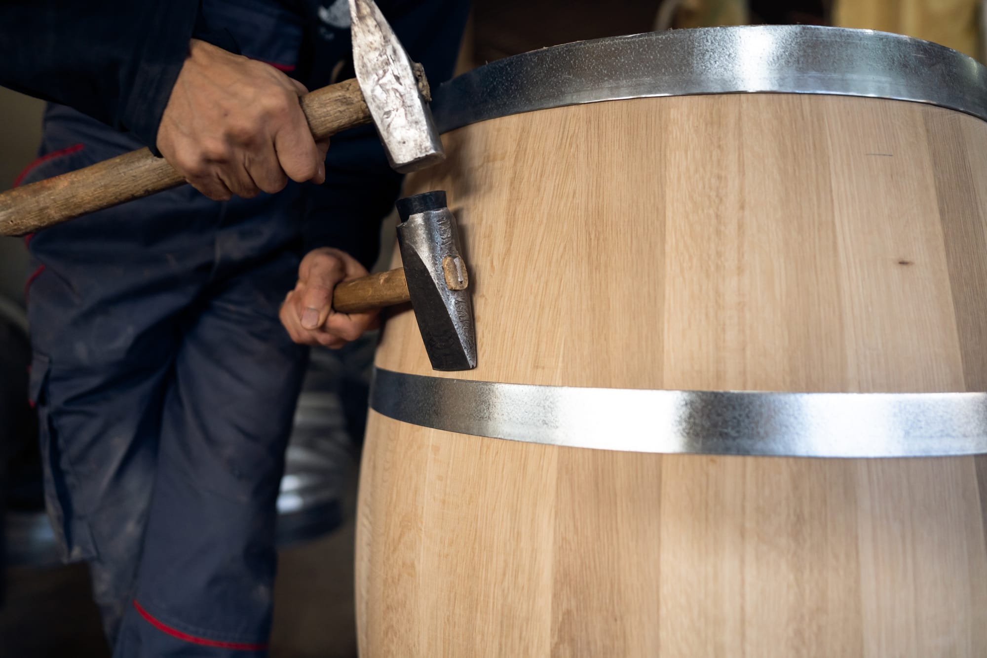 Manufacture of Oak barrels