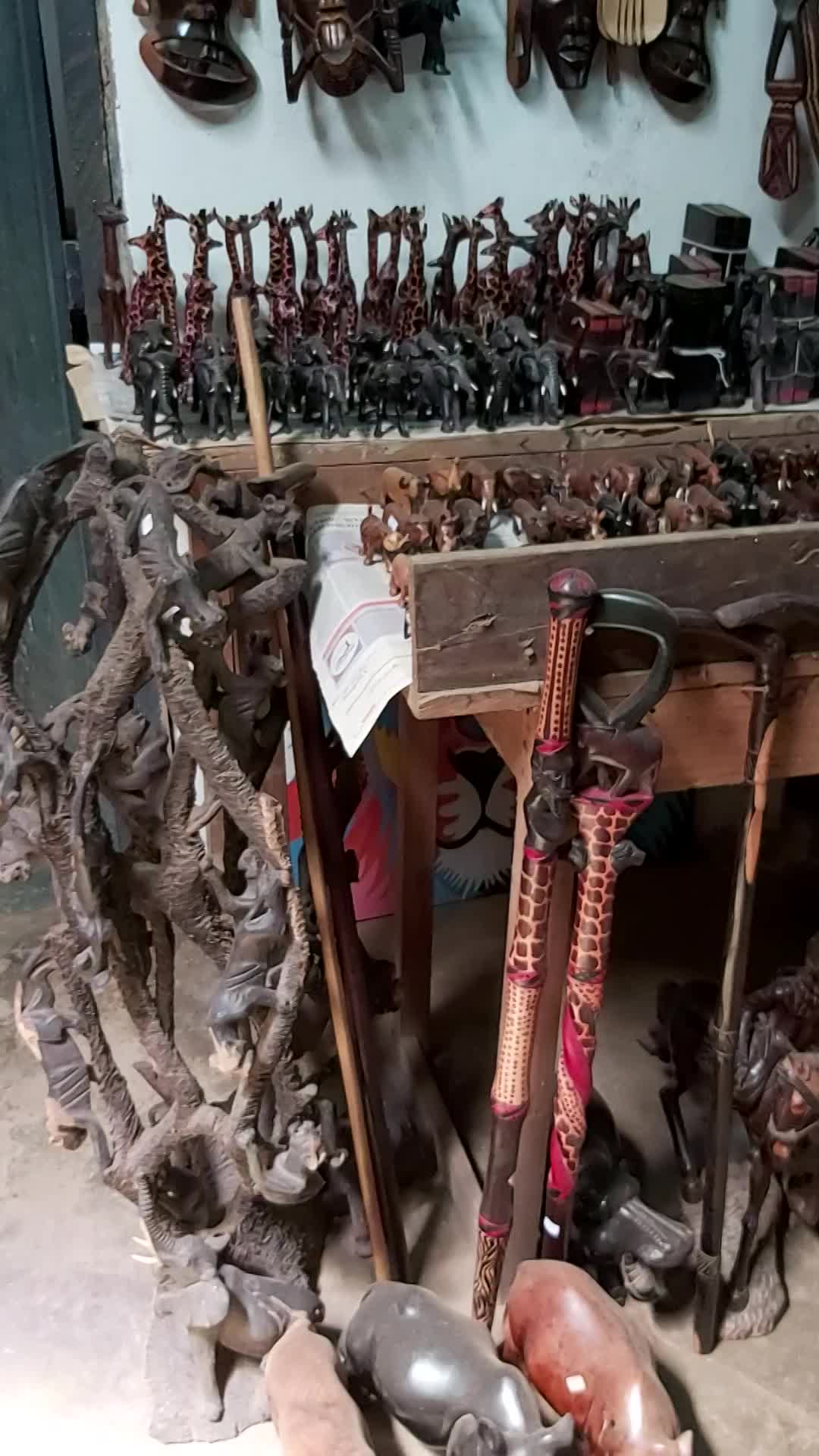 Goedkope safari trip, Olkinyei masaai dorp.