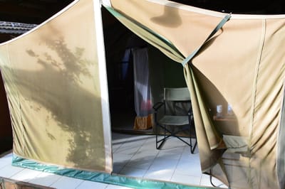 Safari lodges, verblijven.