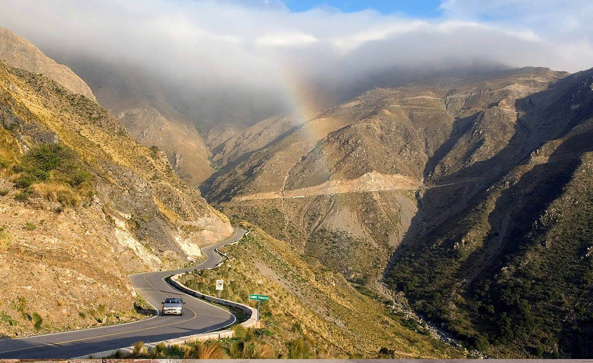 Filo Serrano, Mirador del Sol y Mirador de Los Cóndores
