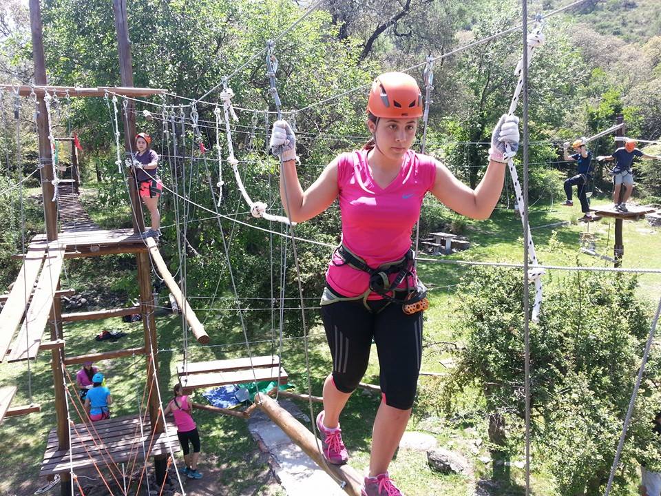 Parque Aéreo - Puente colgante y tirolesa