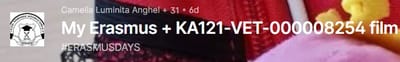 ERASMUSDAYS -15.10.2022, My Erasmus + KA121-VET-000008254 film
