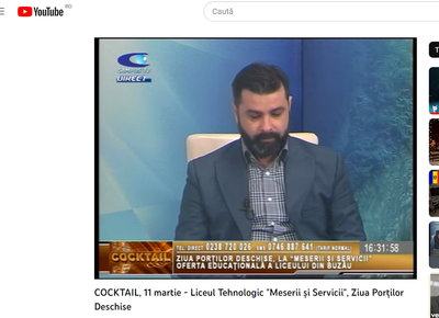 Diseminare Campus TV Buzau-11 martie 2022