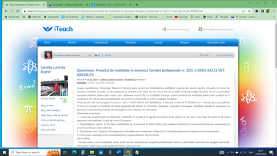 Diseminare iTeach 25. 02.2023