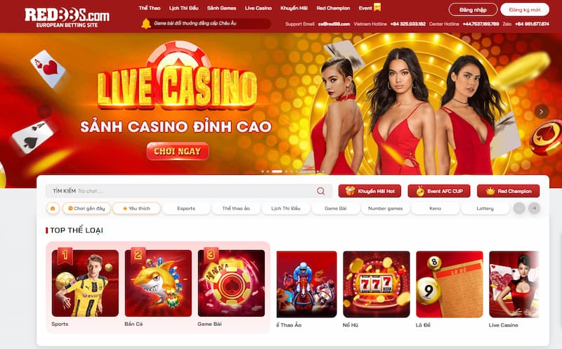 Link vào RED88 2022 chính thức