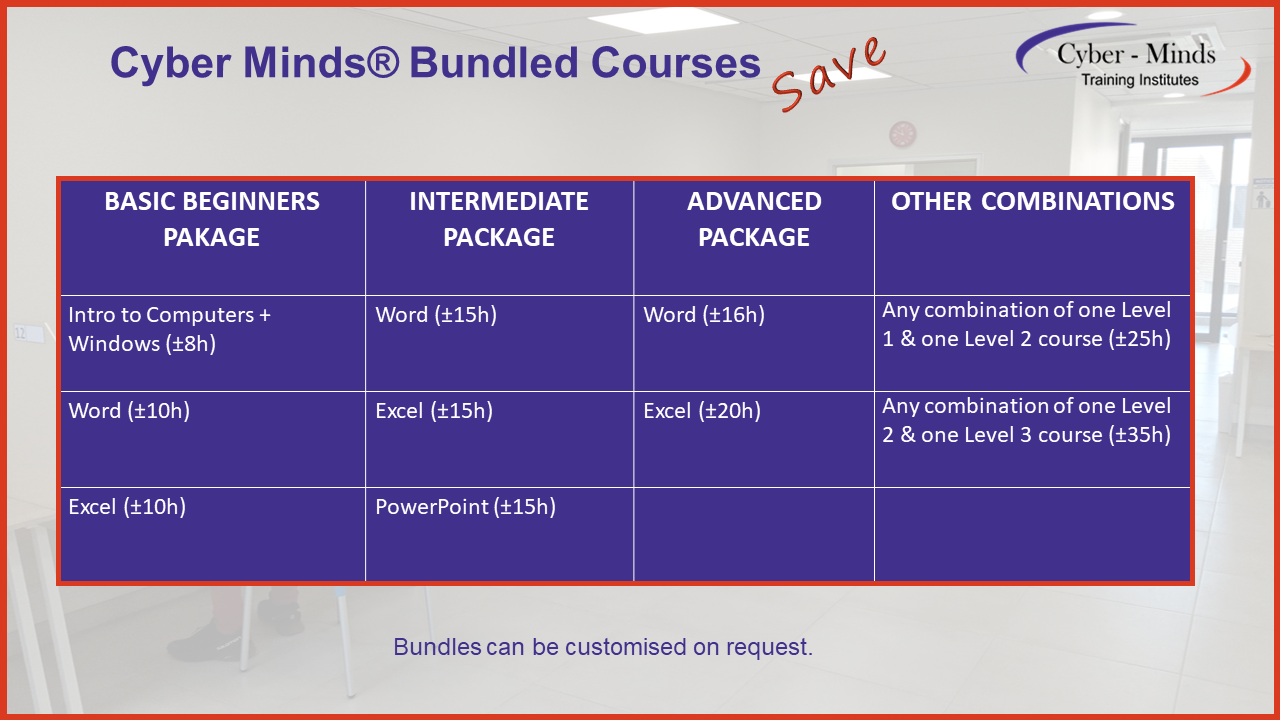 * Prices available on request only!