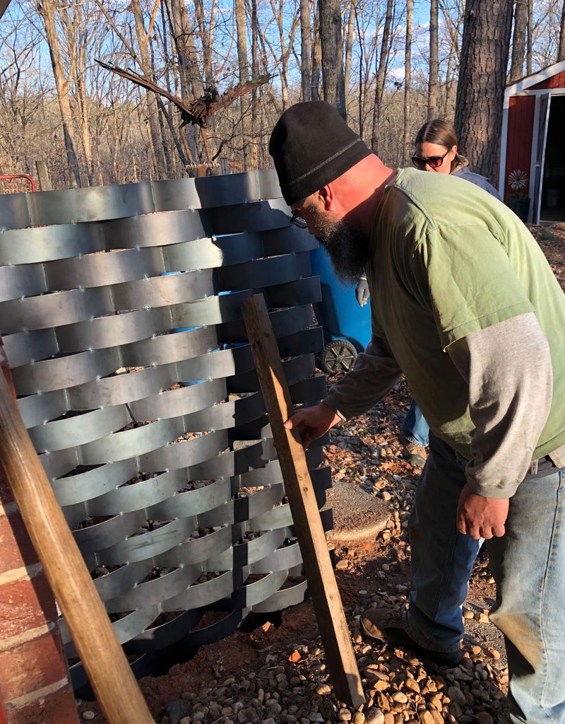 Recycling and Trash Screen