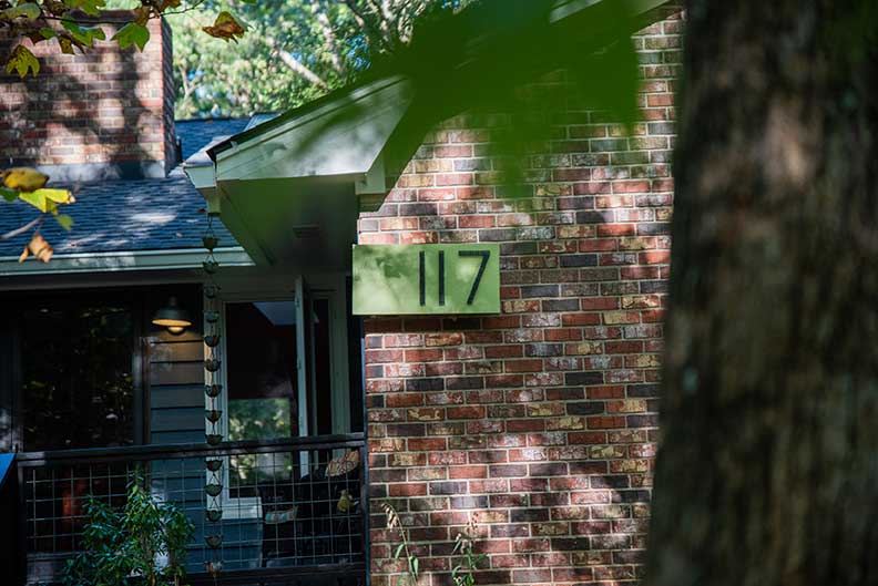 Custom House Numbers