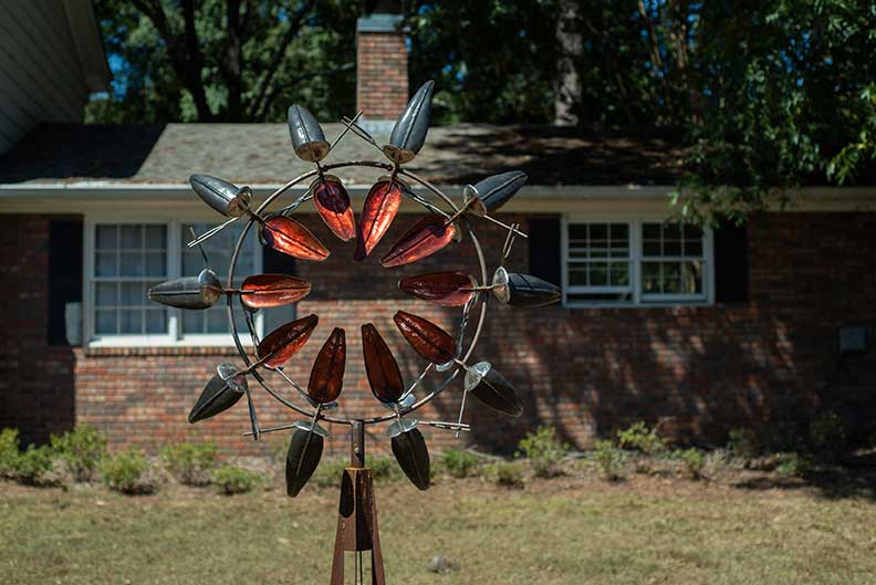 Kinetic sculpture “Gertie”
