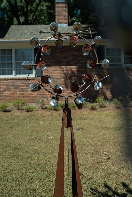 Kinetic sculpture “Gertie”