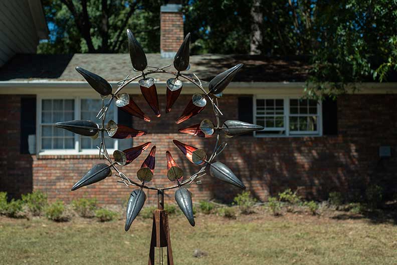 Kinetic sculpture “Gertie”