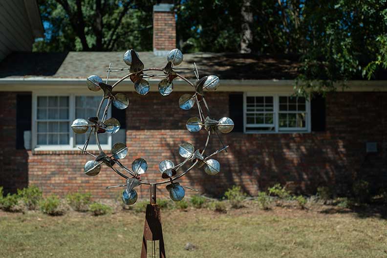 Kinetic sculpture “Gertie”