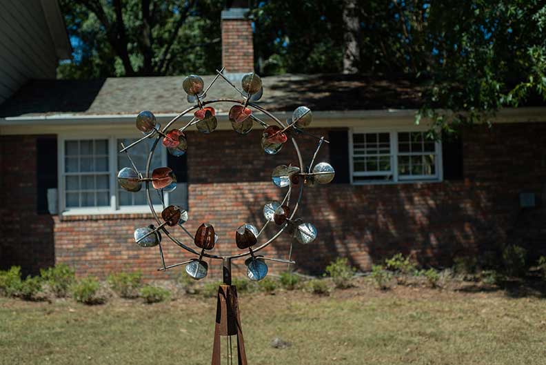Kinetic sculpture “Gertie”