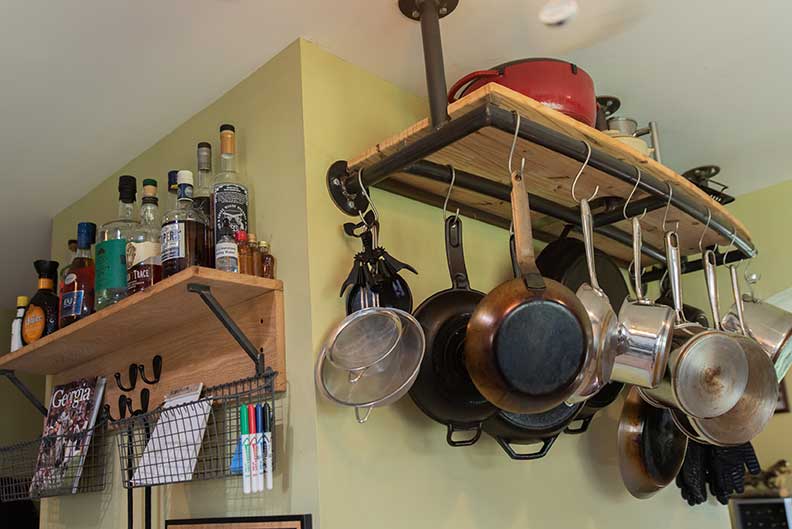 Custom Pot Rack