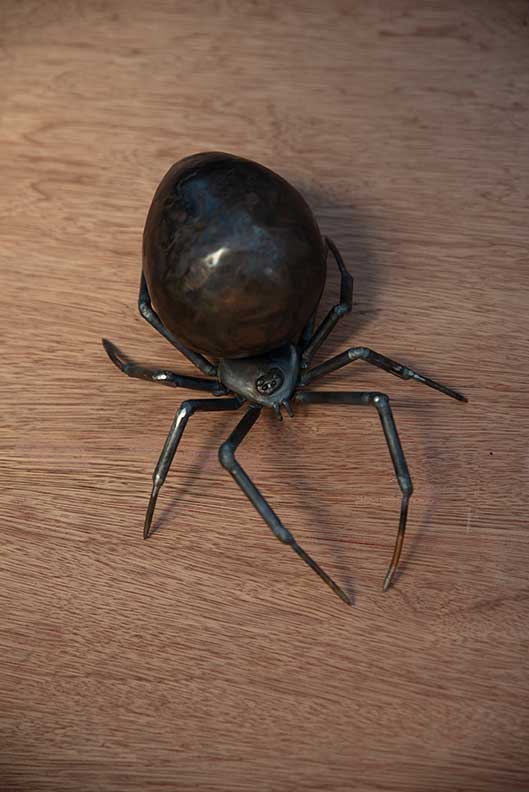 Black Widow Spider Sculpture 2