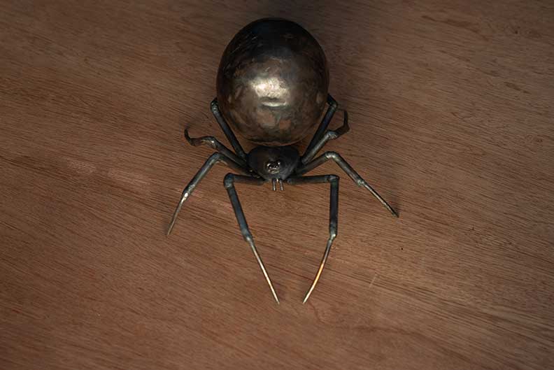 Black Widow Spider Sculpture 2