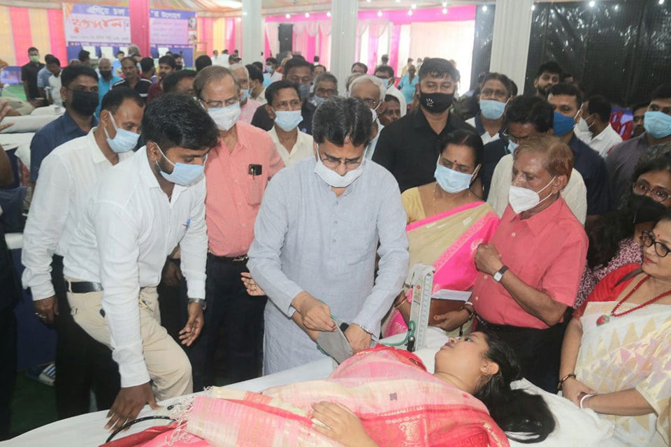 CM inaugurates Blood Donation Camp