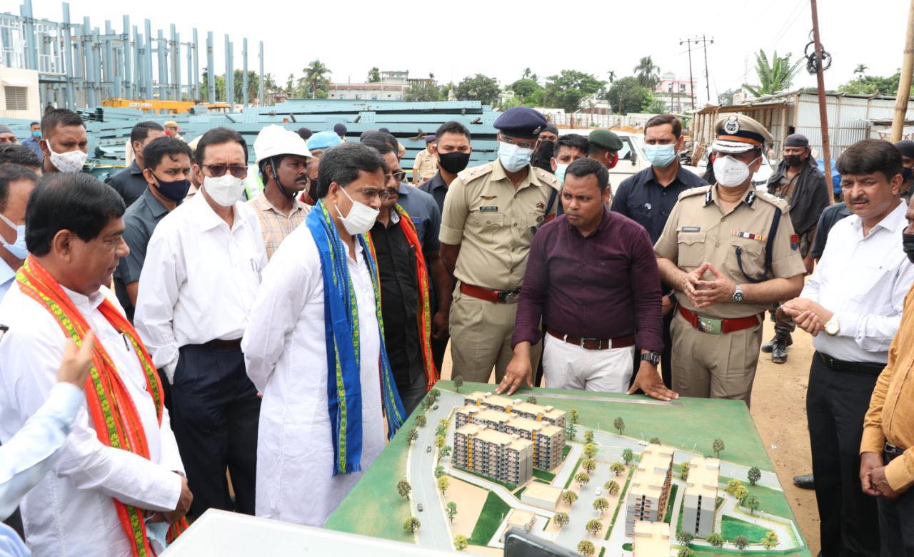 CM inspected the construction work of 'Light House' project